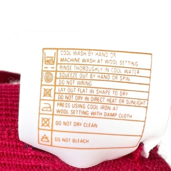 Pringle of Scotland Men’s Large Argyle Sweater Lambswool Red Navy Blue Green EUC - Picture 6 of 8